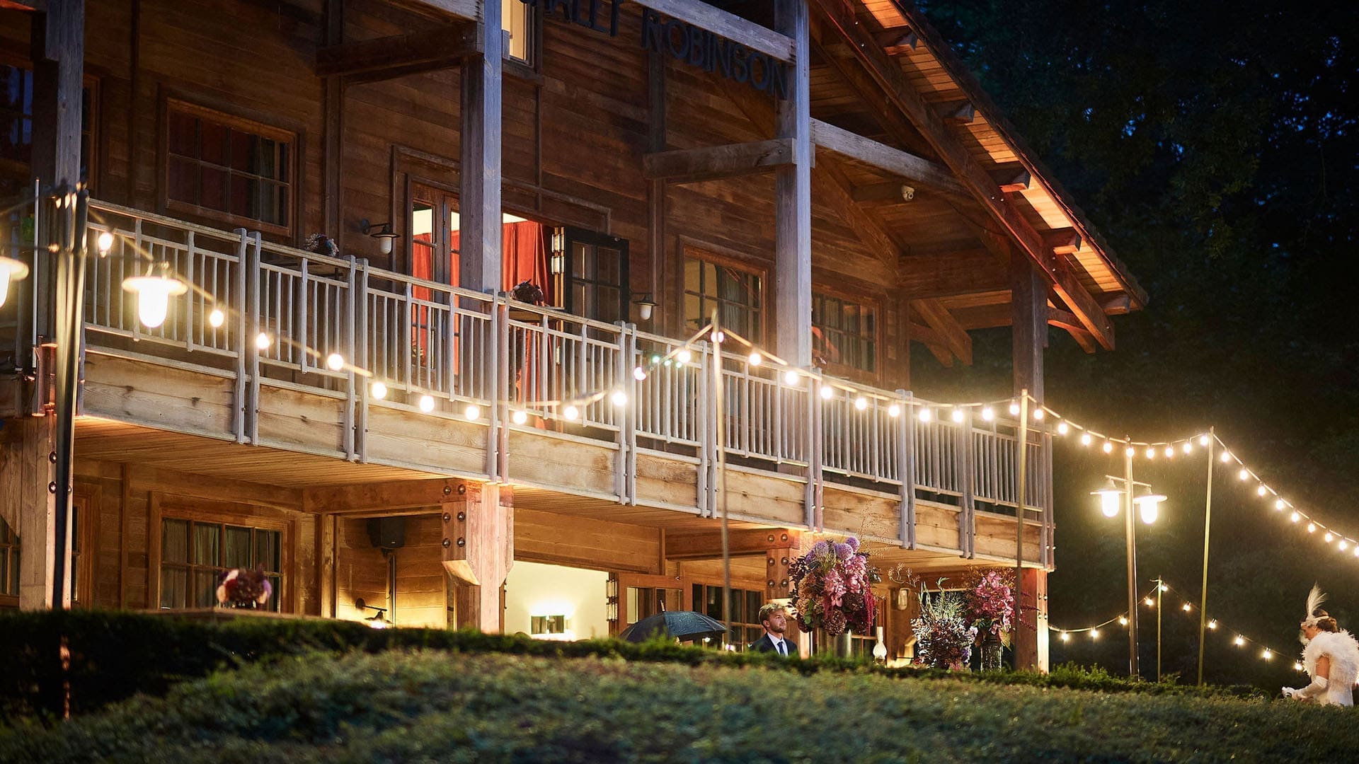 Chalet Night lights