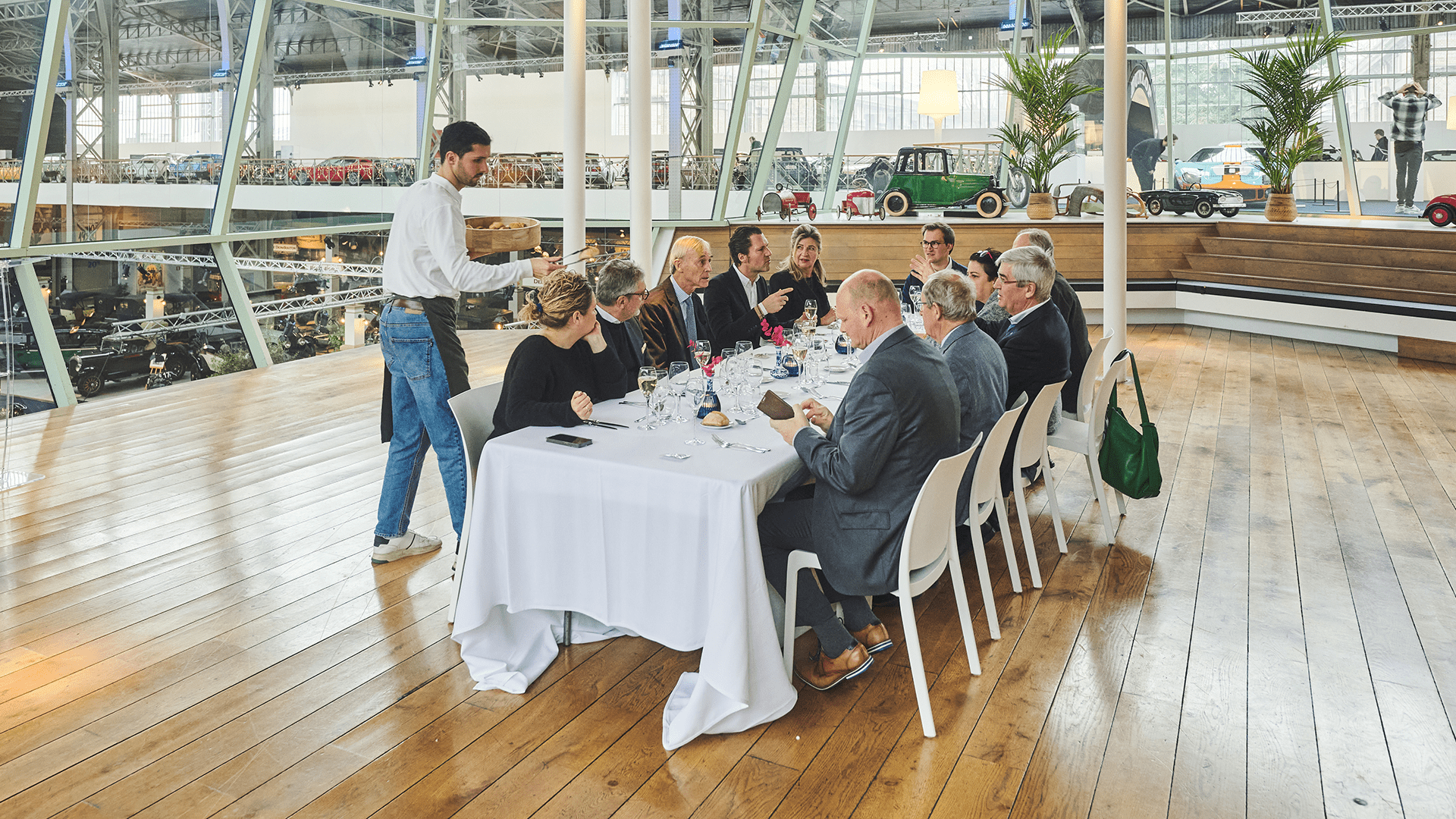 Autoworld Brussels Corporate Lunch