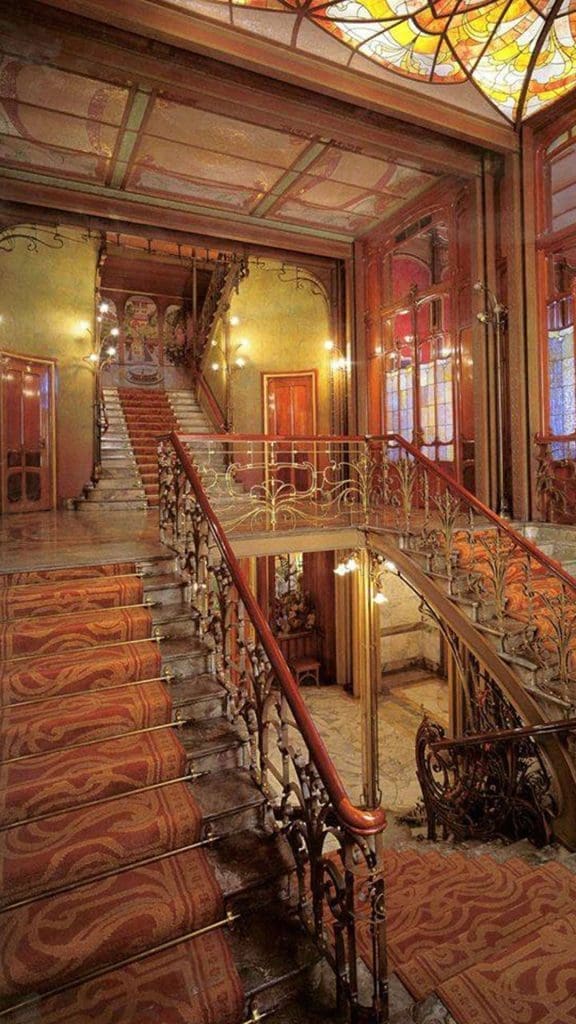 Hotel Solvay Stairs