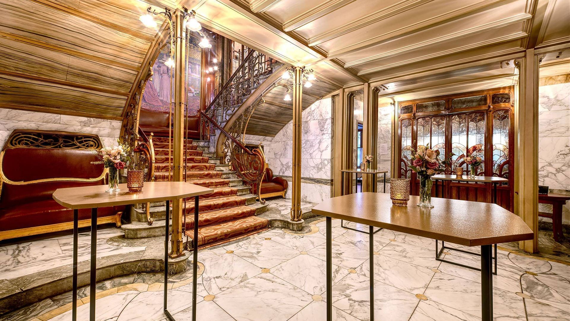 Hotel Solvay Floor Art Nouveau