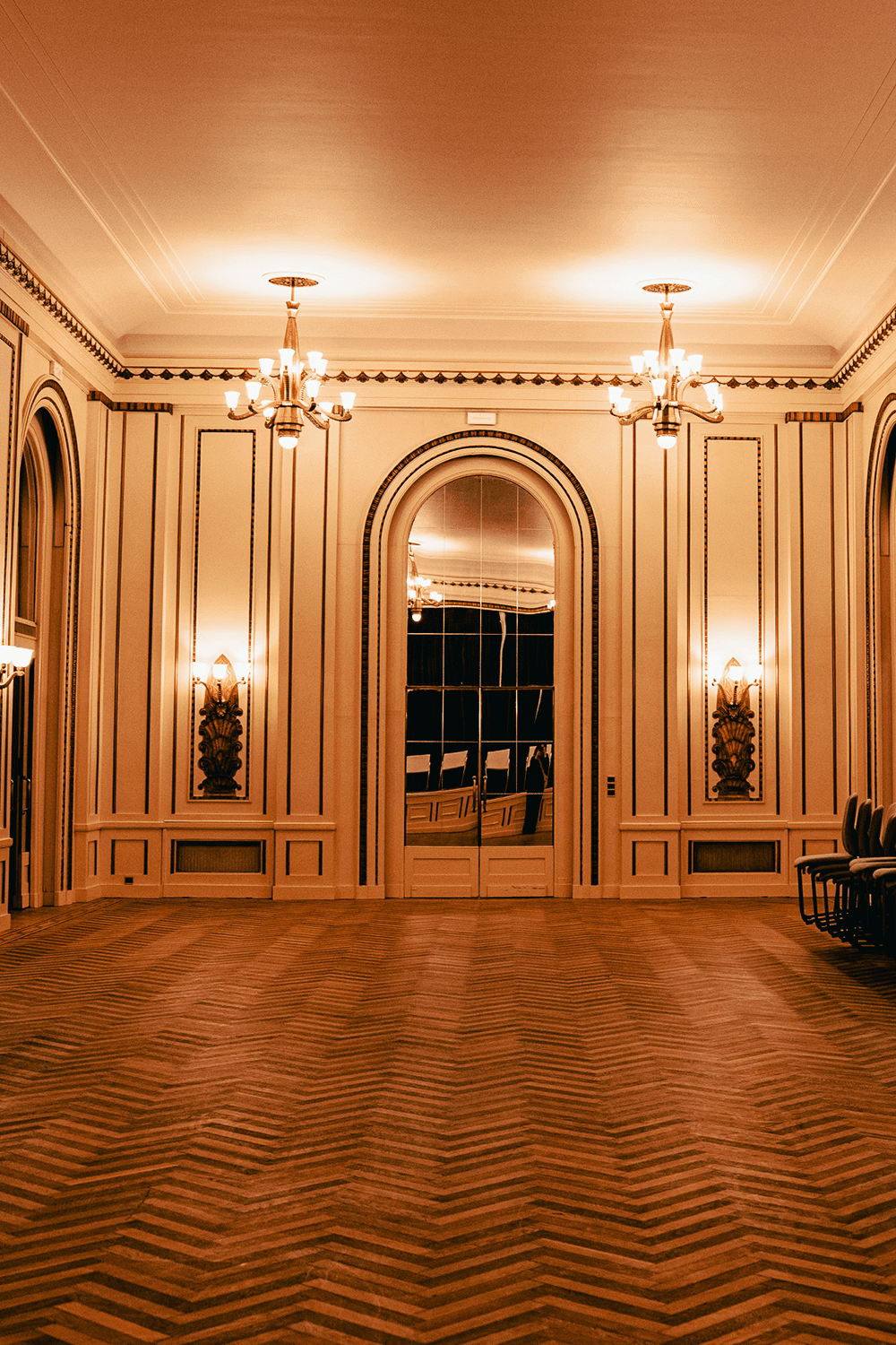 Residence Palace Choux Catering Event venue Bal room view