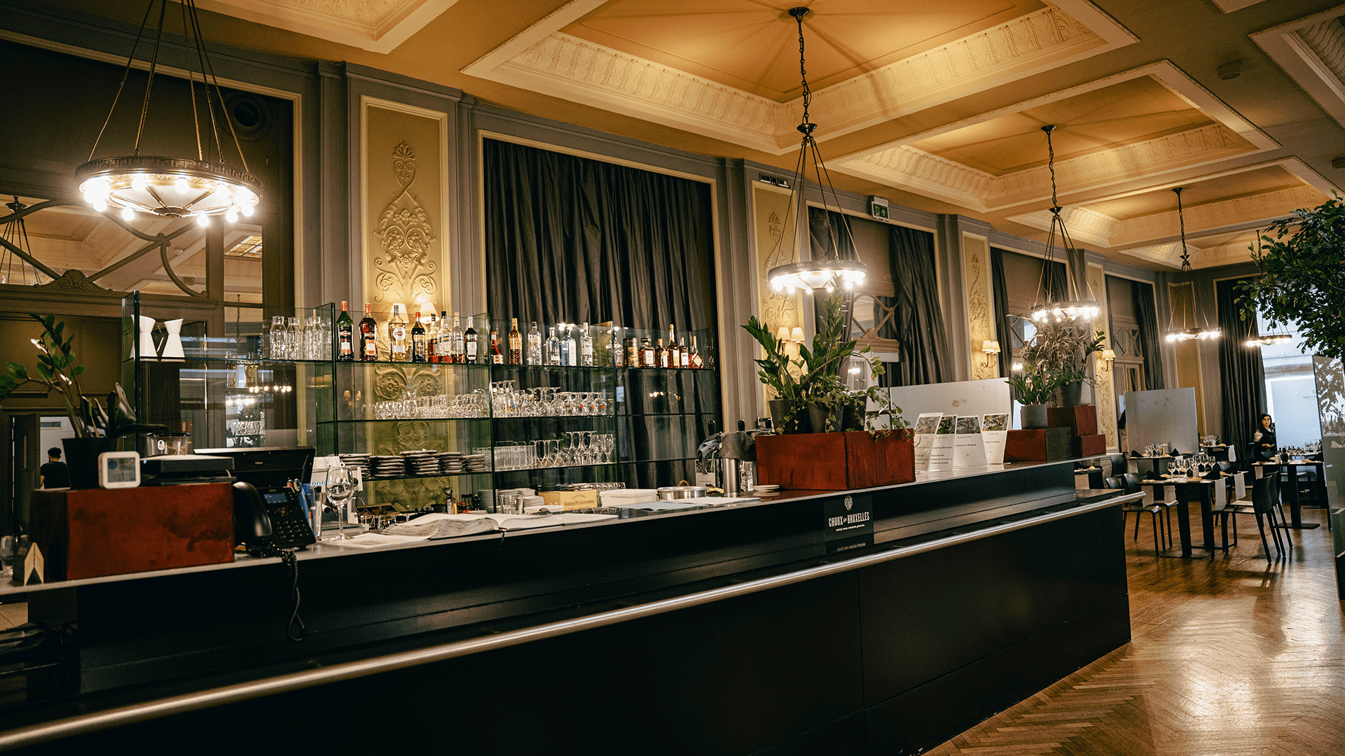 Residence Palace Choux Catering Event venue bar view