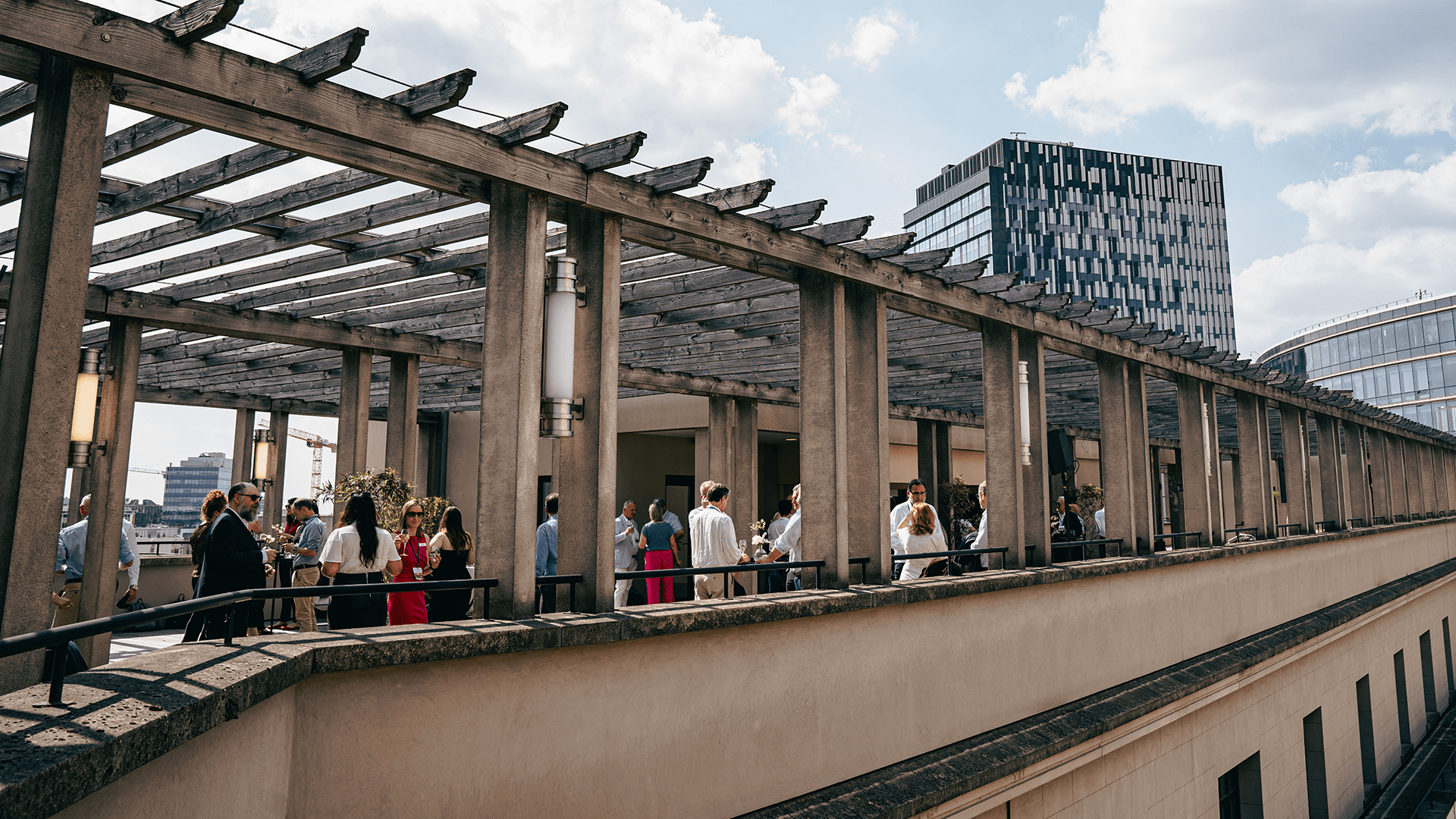 Residence Palace Choux Catering Event venue rooftop view