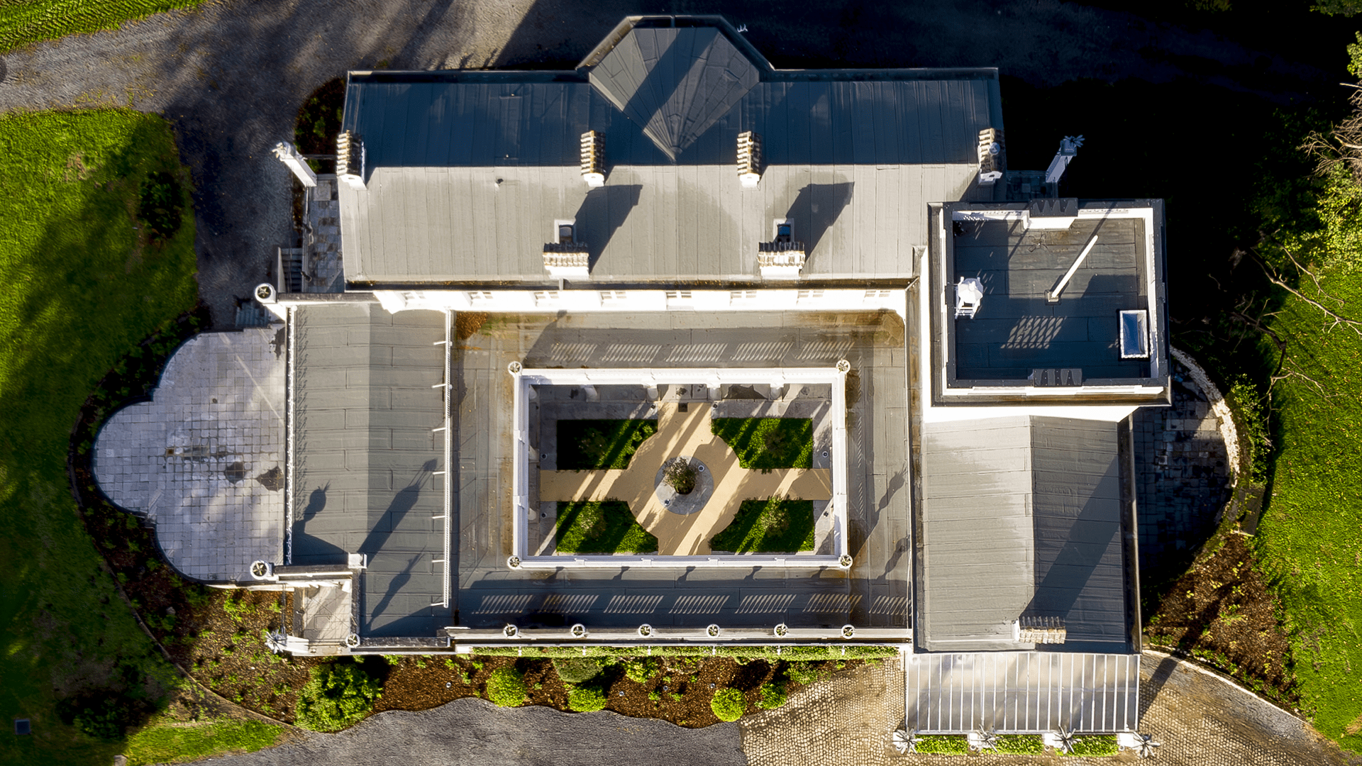 Château Calmeyn Drogenbos Interior Top View