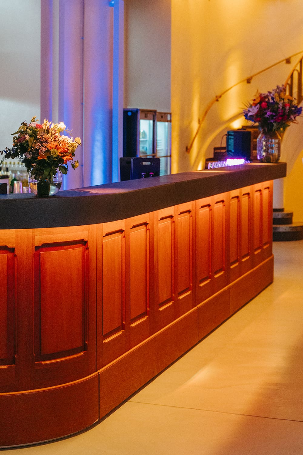 Track Brussels Event venue bar north station Inside view Art deco