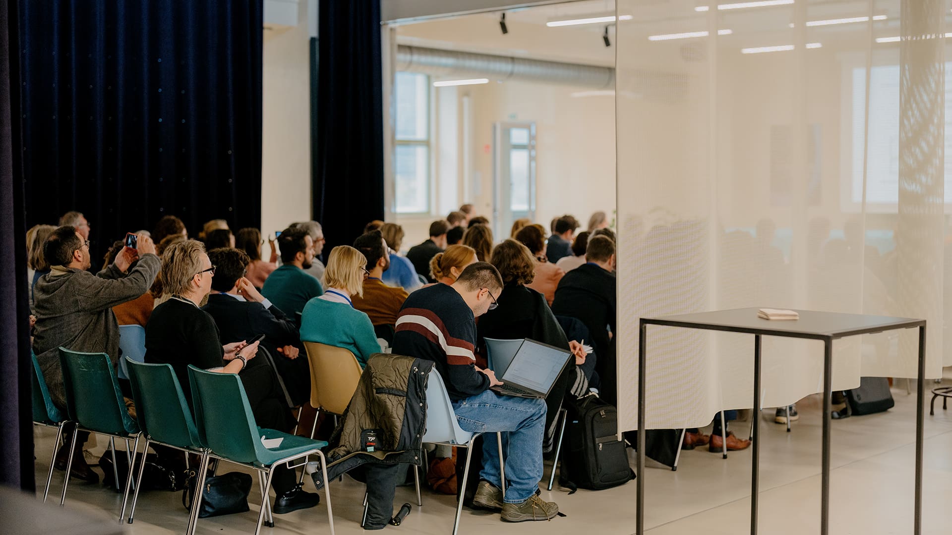 Track Brussels Event venue conference north station Inside view Art deco