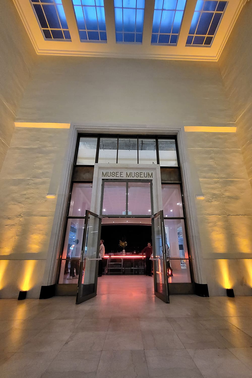 Track Brussels Event venue door Mueseum view Art deco