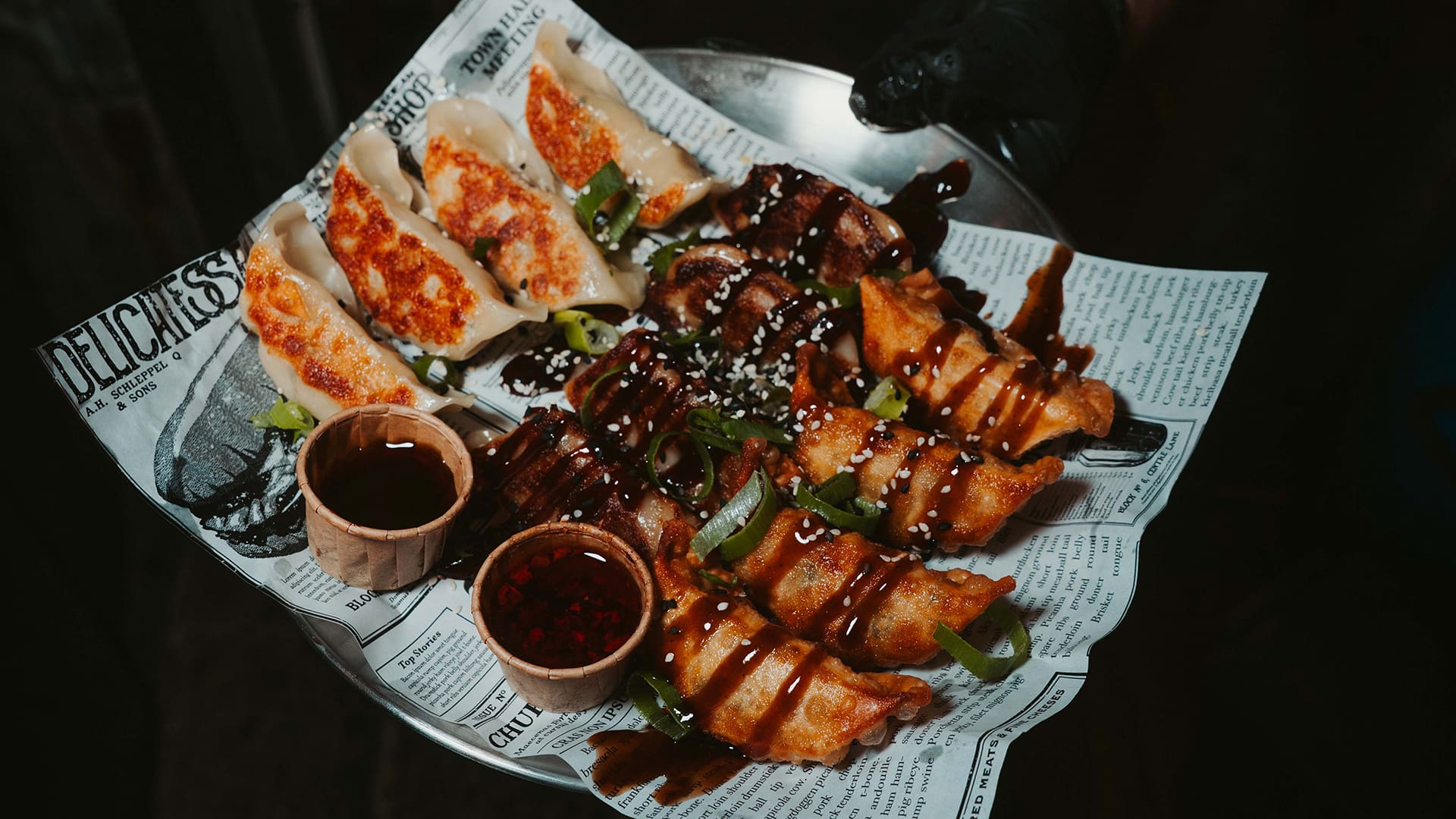 RATZ Food Market Gyosas street food